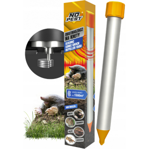 Виброакустический отпугиватель кротов NO PEST Sonic Shock Repeller 1500